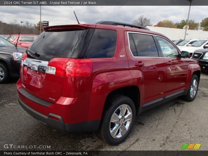 Crystal Red Tintcoat / Jet Black 2014 GMC Terrain SLT AWD