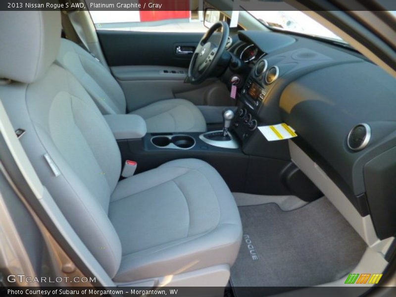 Platinum Graphite / Gray 2013 Nissan Rogue S AWD