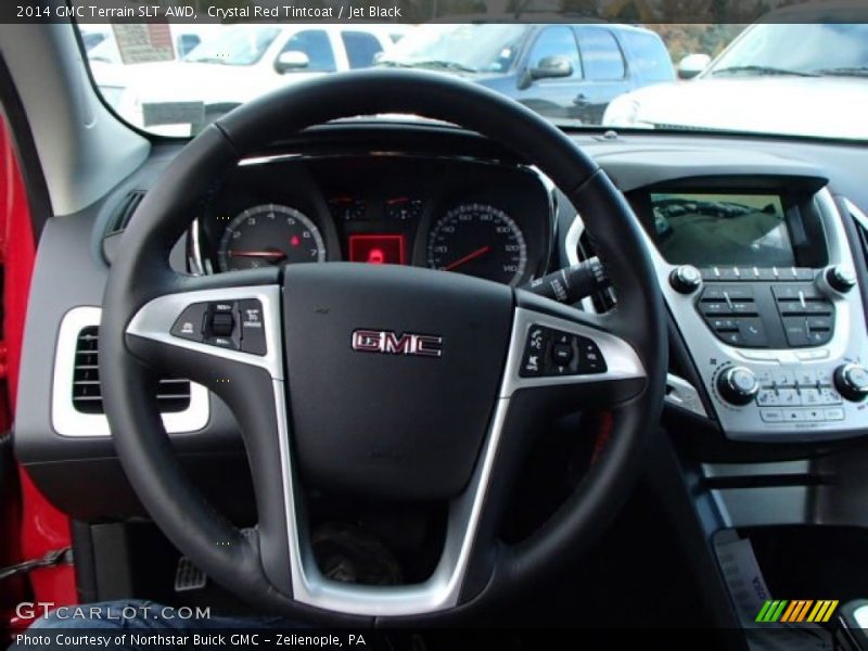 Crystal Red Tintcoat / Jet Black 2014 GMC Terrain SLT AWD