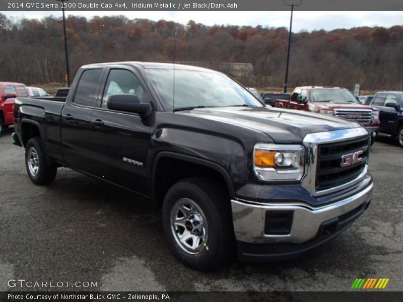 Iridium Metallic / Jet Black/Dark Ash 2014 GMC Sierra 1500 Double Cab 4x4