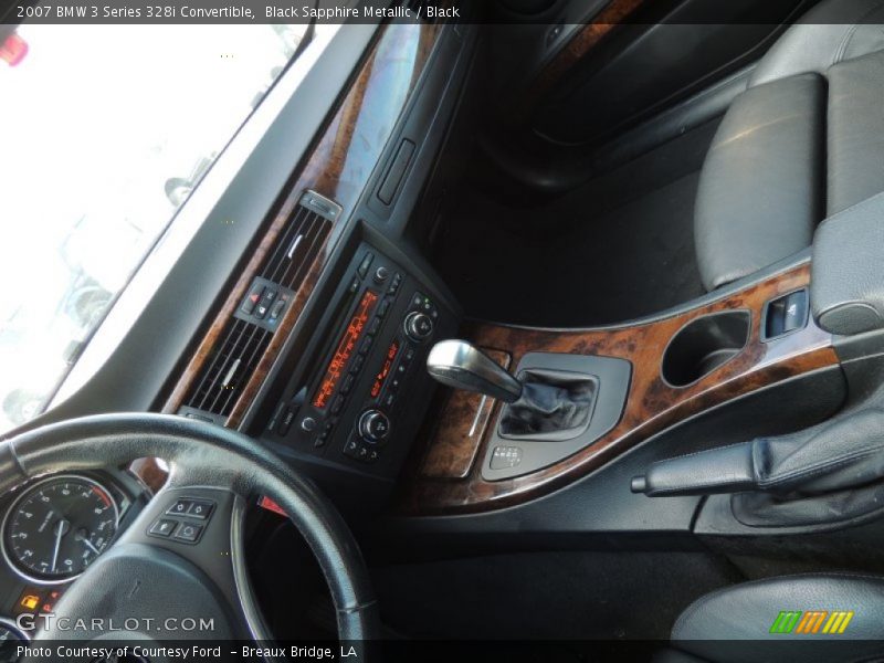 Black Sapphire Metallic / Black 2007 BMW 3 Series 328i Convertible