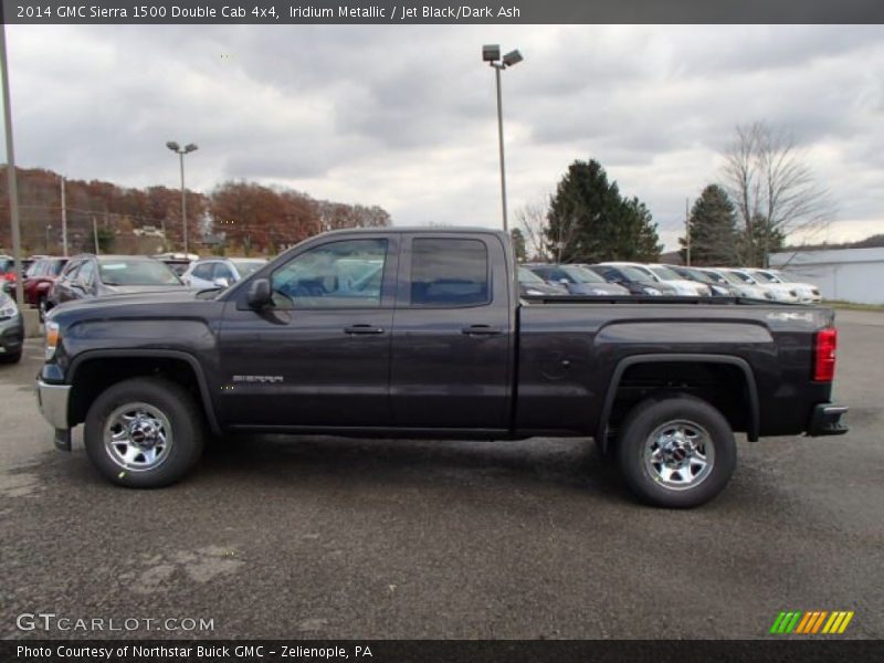 Iridium Metallic / Jet Black/Dark Ash 2014 GMC Sierra 1500 Double Cab 4x4