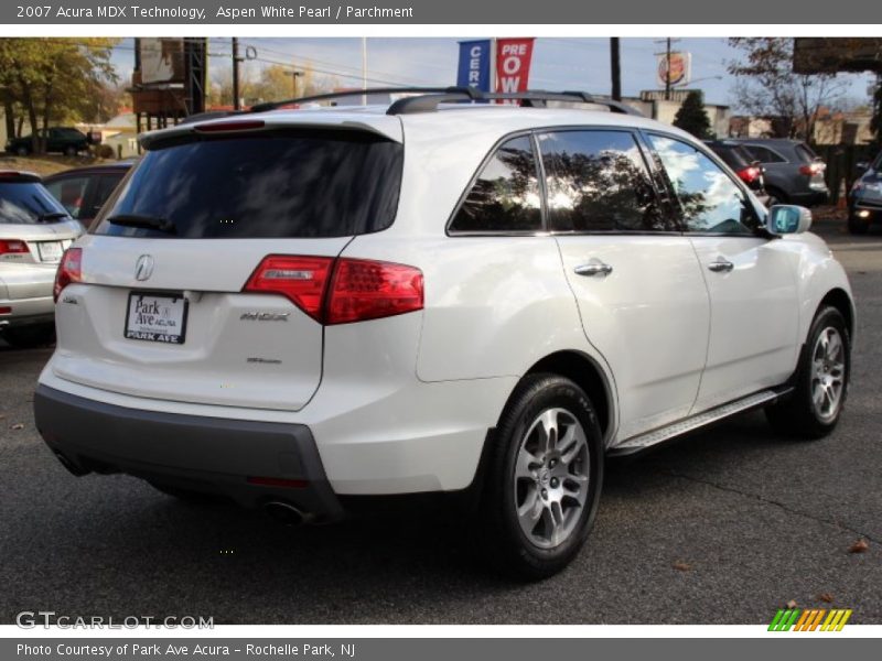 Aspen White Pearl / Parchment 2007 Acura MDX Technology