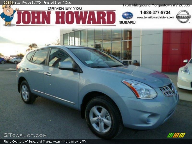 Frosted Steel / Gray 2013 Nissan Rogue S AWD