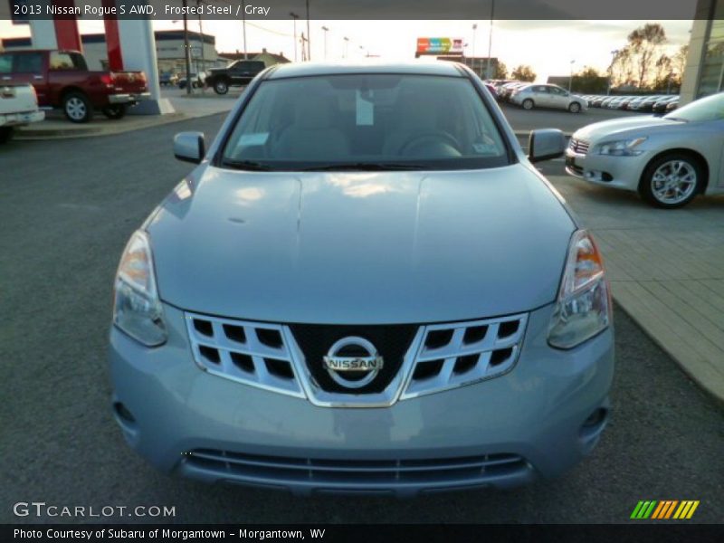 Frosted Steel / Gray 2013 Nissan Rogue S AWD