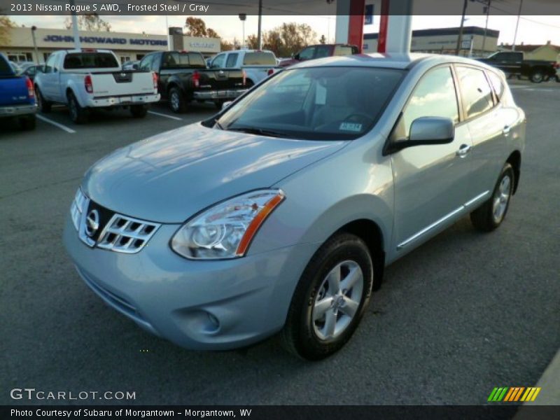 Frosted Steel / Gray 2013 Nissan Rogue S AWD