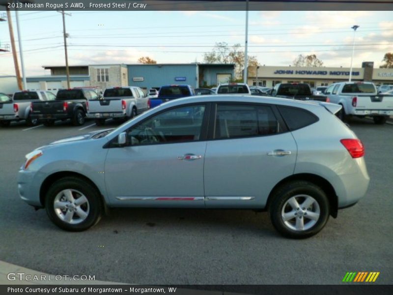 Frosted Steel / Gray 2013 Nissan Rogue S AWD