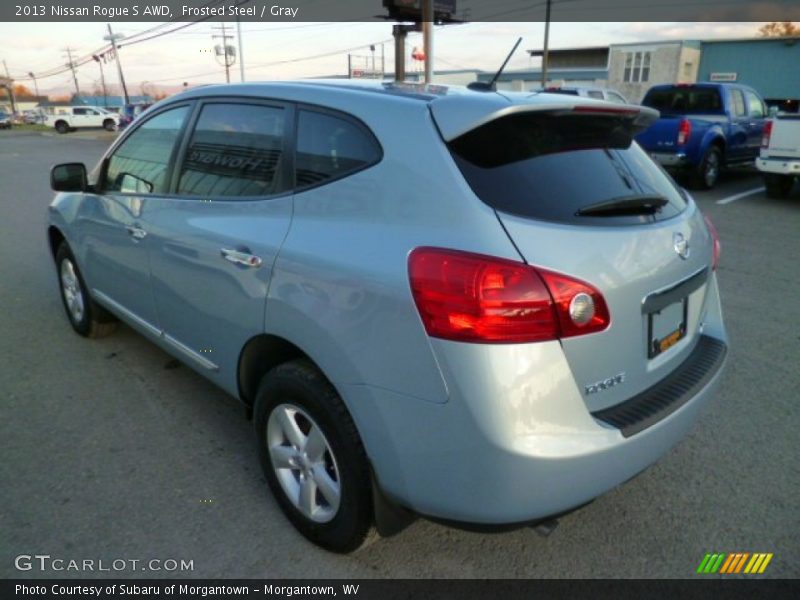Frosted Steel / Gray 2013 Nissan Rogue S AWD