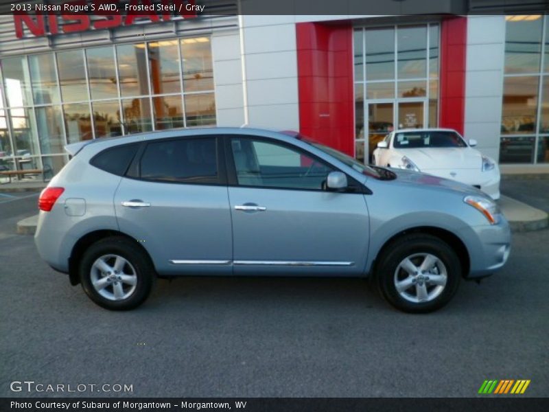 Frosted Steel / Gray 2013 Nissan Rogue S AWD