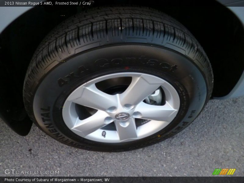 Frosted Steel / Gray 2013 Nissan Rogue S AWD