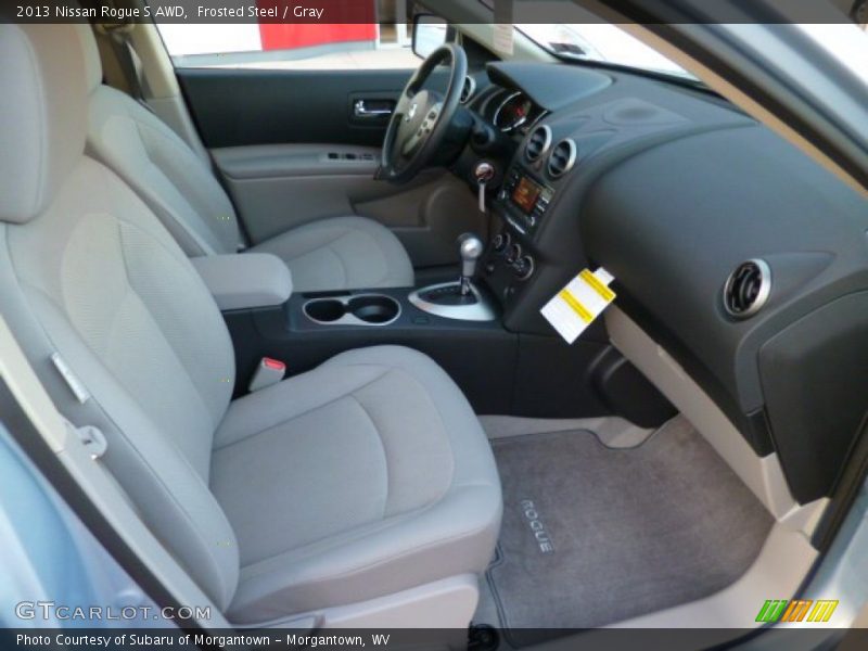 Frosted Steel / Gray 2013 Nissan Rogue S AWD