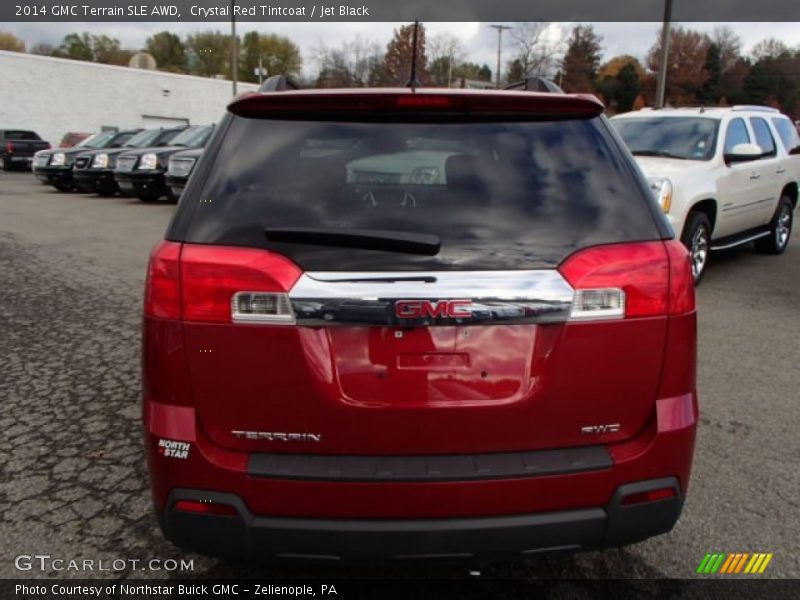 Crystal Red Tintcoat / Jet Black 2014 GMC Terrain SLE AWD