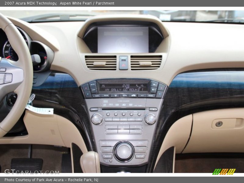 Aspen White Pearl / Parchment 2007 Acura MDX Technology