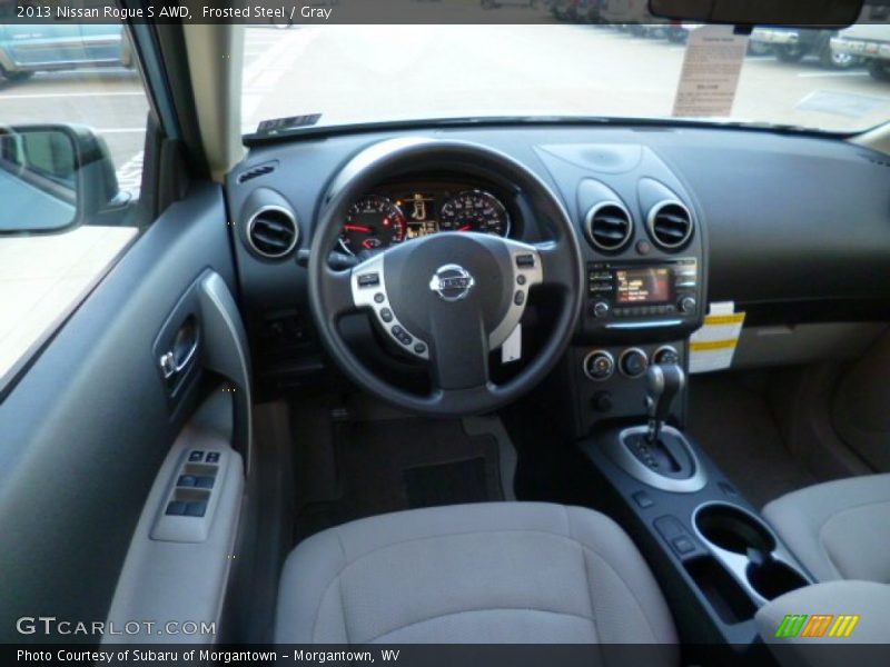 Frosted Steel / Gray 2013 Nissan Rogue S AWD