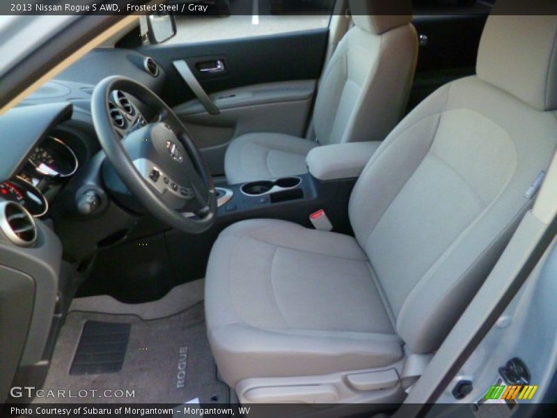Frosted Steel / Gray 2013 Nissan Rogue S AWD