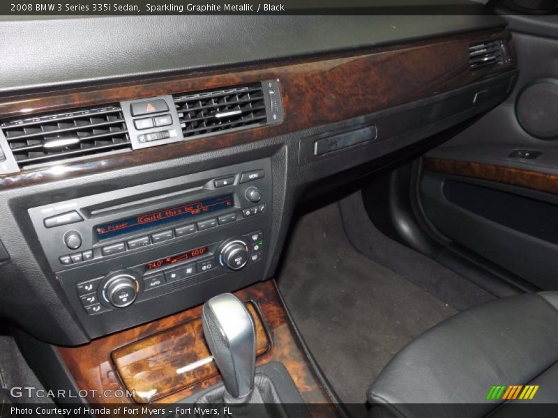 Sparkling Graphite Metallic / Black 2008 BMW 3 Series 335i Sedan