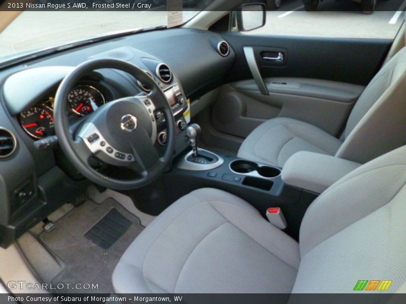 Frosted Steel / Gray 2013 Nissan Rogue S AWD