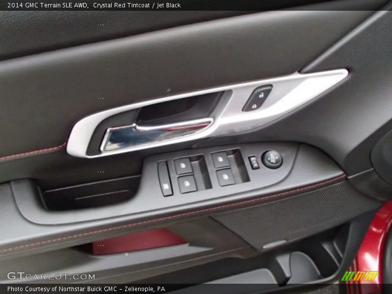 Crystal Red Tintcoat / Jet Black 2014 GMC Terrain SLE AWD