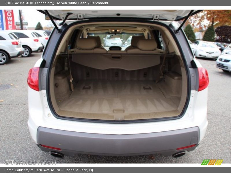 Aspen White Pearl / Parchment 2007 Acura MDX Technology