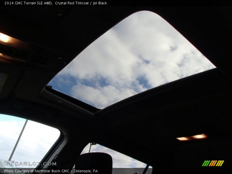 Crystal Red Tintcoat / Jet Black 2014 GMC Terrain SLE AWD