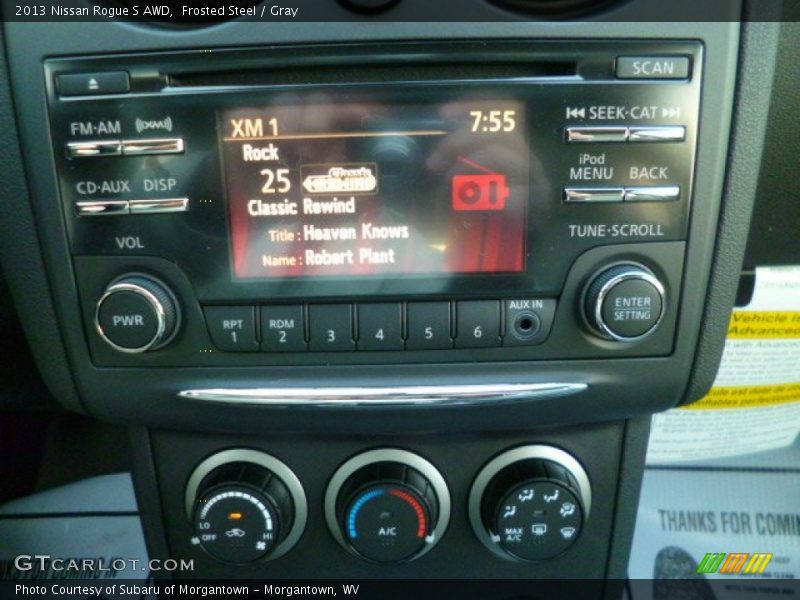 Frosted Steel / Gray 2013 Nissan Rogue S AWD