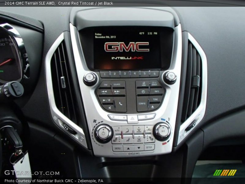 Crystal Red Tintcoat / Jet Black 2014 GMC Terrain SLE AWD