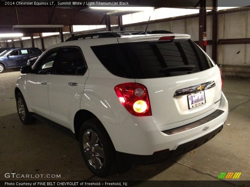 Summit White / Light Titanium/Jet Black 2014 Chevrolet Equinox LT