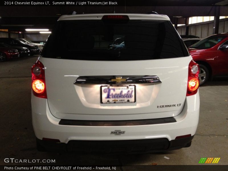 Summit White / Light Titanium/Jet Black 2014 Chevrolet Equinox LT