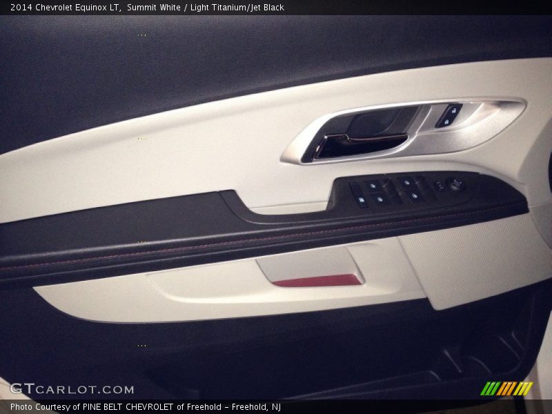 Summit White / Light Titanium/Jet Black 2014 Chevrolet Equinox LT