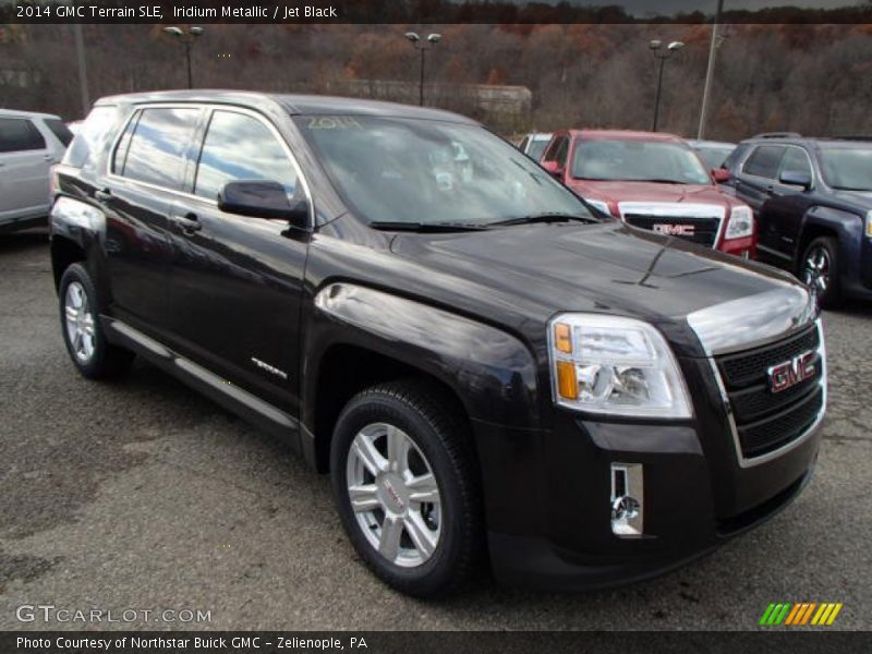 Iridium Metallic / Jet Black 2014 GMC Terrain SLE