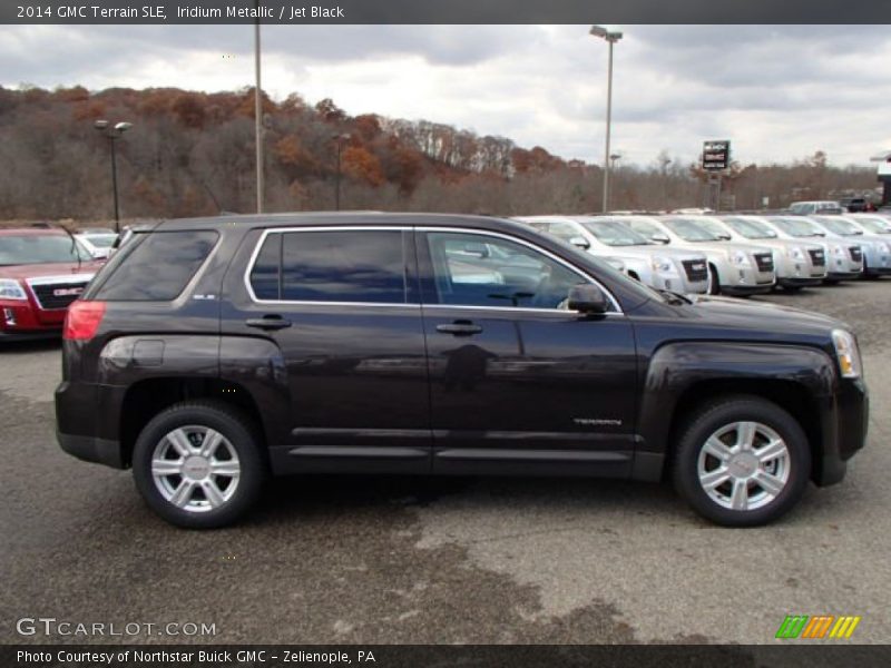 Iridium Metallic / Jet Black 2014 GMC Terrain SLE