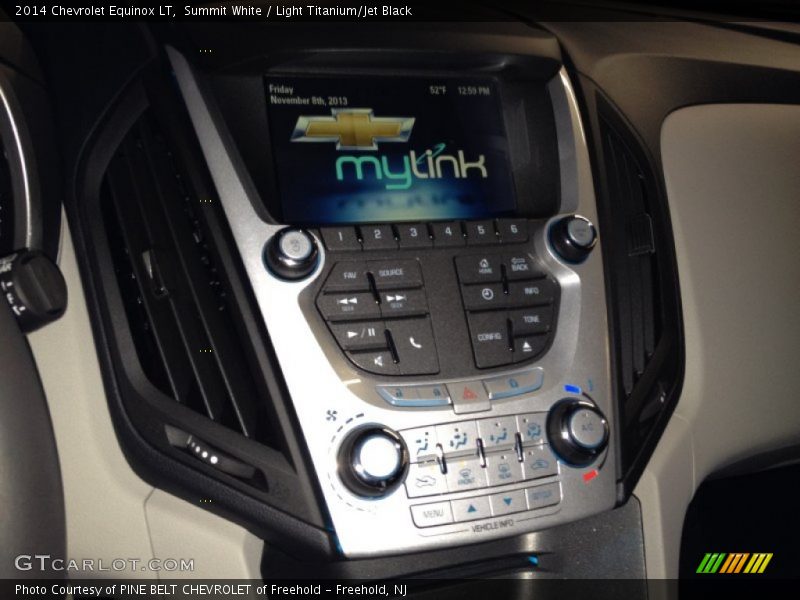 Summit White / Light Titanium/Jet Black 2014 Chevrolet Equinox LT