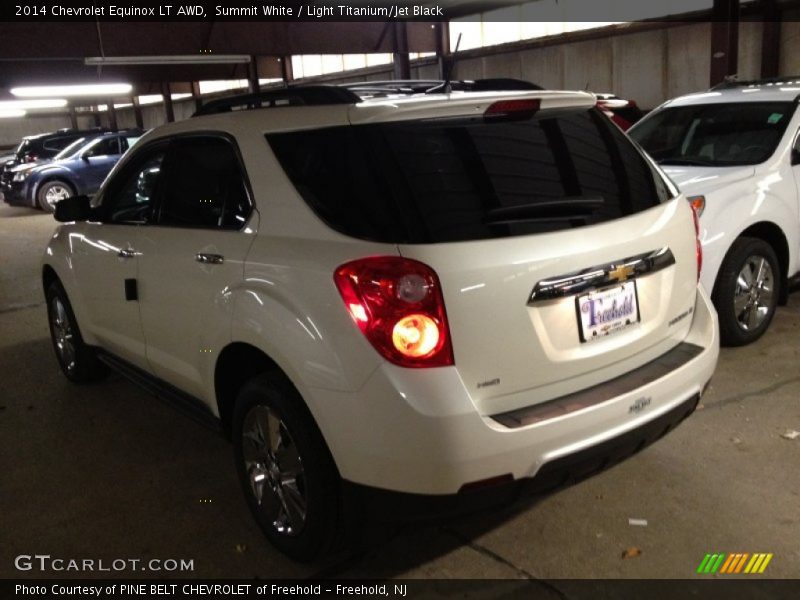 Summit White / Light Titanium/Jet Black 2014 Chevrolet Equinox LT AWD