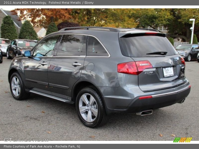 Polished Metal Metallic / Ebony 2011 Acura MDX Technology