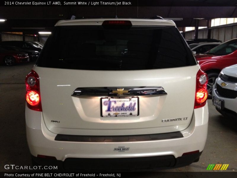 Summit White / Light Titanium/Jet Black 2014 Chevrolet Equinox LT AWD