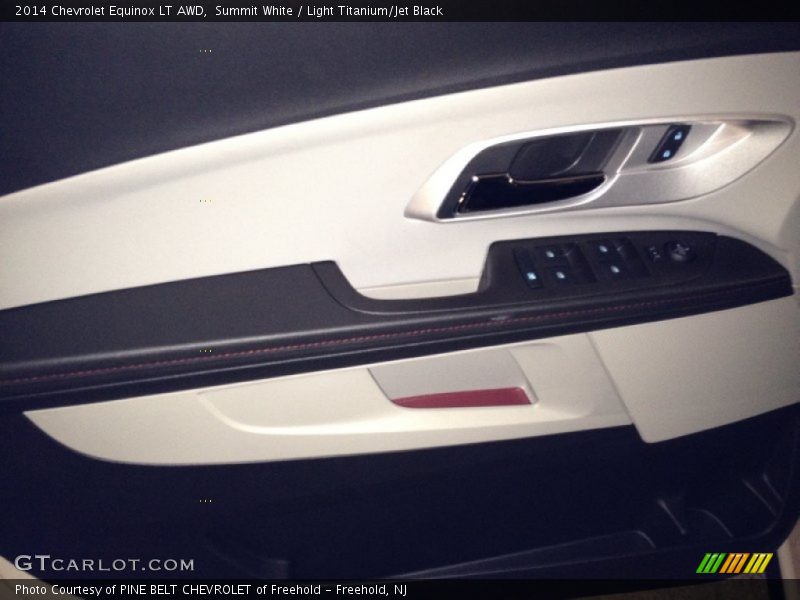 Summit White / Light Titanium/Jet Black 2014 Chevrolet Equinox LT AWD