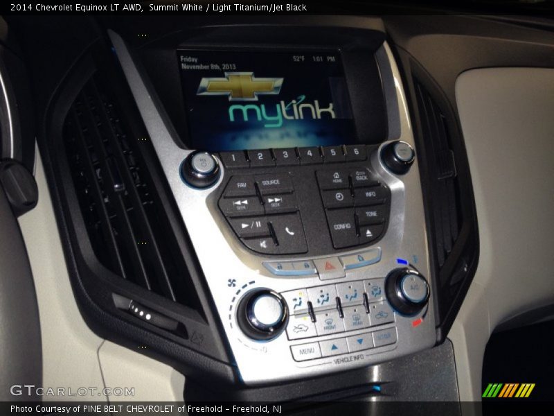 Summit White / Light Titanium/Jet Black 2014 Chevrolet Equinox LT AWD