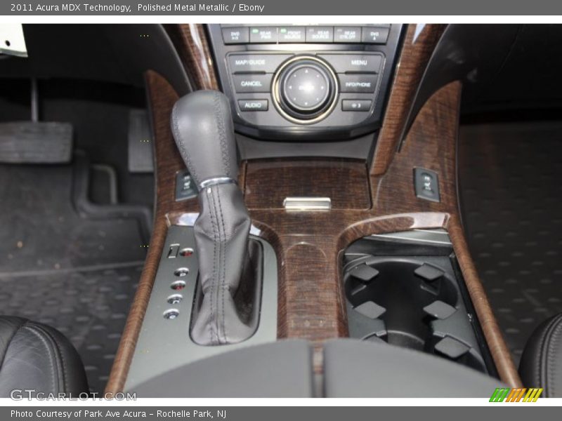 Polished Metal Metallic / Ebony 2011 Acura MDX Technology