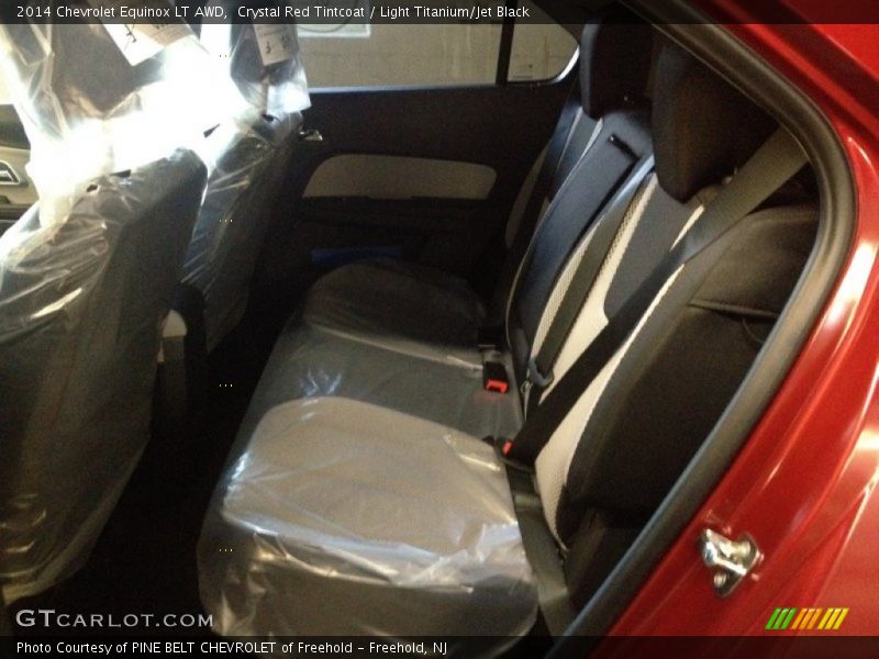 Crystal Red Tintcoat / Light Titanium/Jet Black 2014 Chevrolet Equinox LT AWD