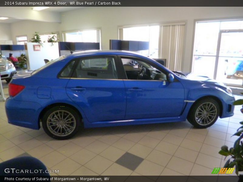 WR Blue Pearl / Carbon Black 2014 Subaru Impreza WRX 4 Door