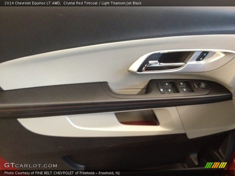 Crystal Red Tintcoat / Light Titanium/Jet Black 2014 Chevrolet Equinox LT AWD