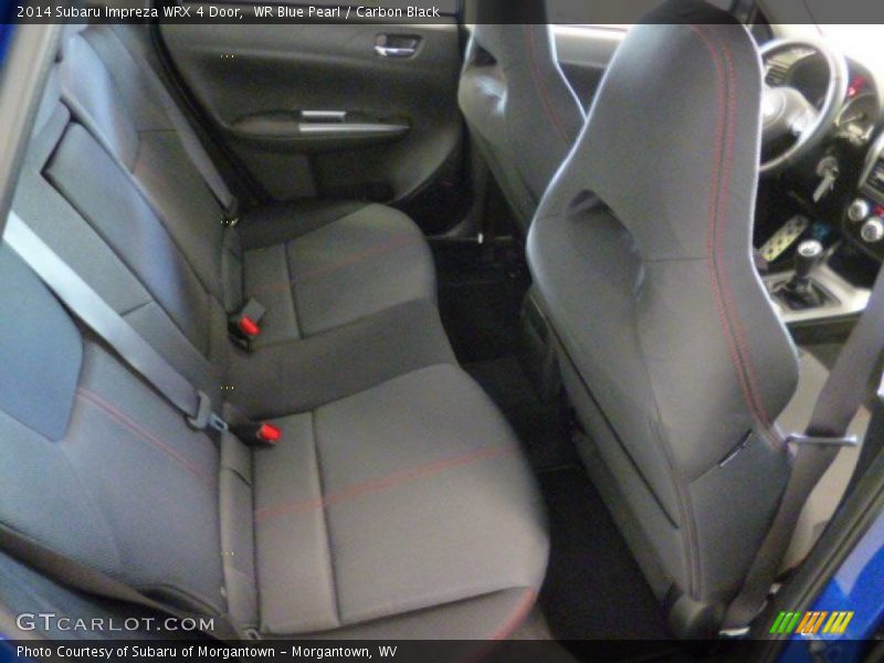 WR Blue Pearl / Carbon Black 2014 Subaru Impreza WRX 4 Door