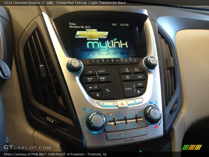 Crystal Red Tintcoat / Light Titanium/Jet Black 2014 Chevrolet Equinox LT AWD