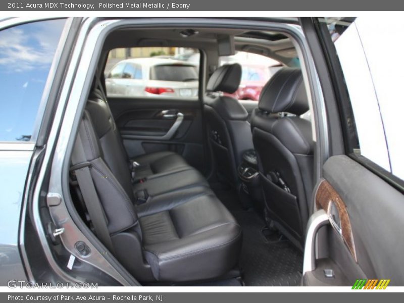 Polished Metal Metallic / Ebony 2011 Acura MDX Technology