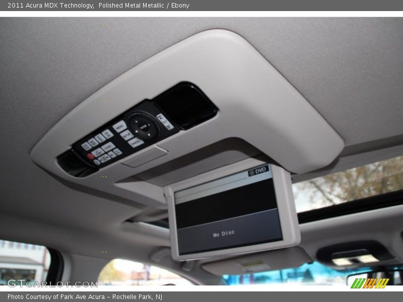 Polished Metal Metallic / Ebony 2011 Acura MDX Technology