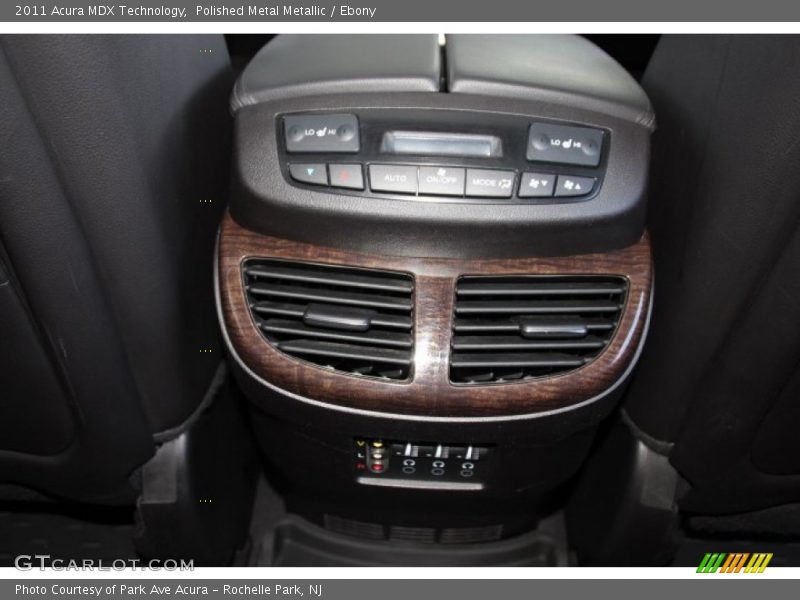 Polished Metal Metallic / Ebony 2011 Acura MDX Technology