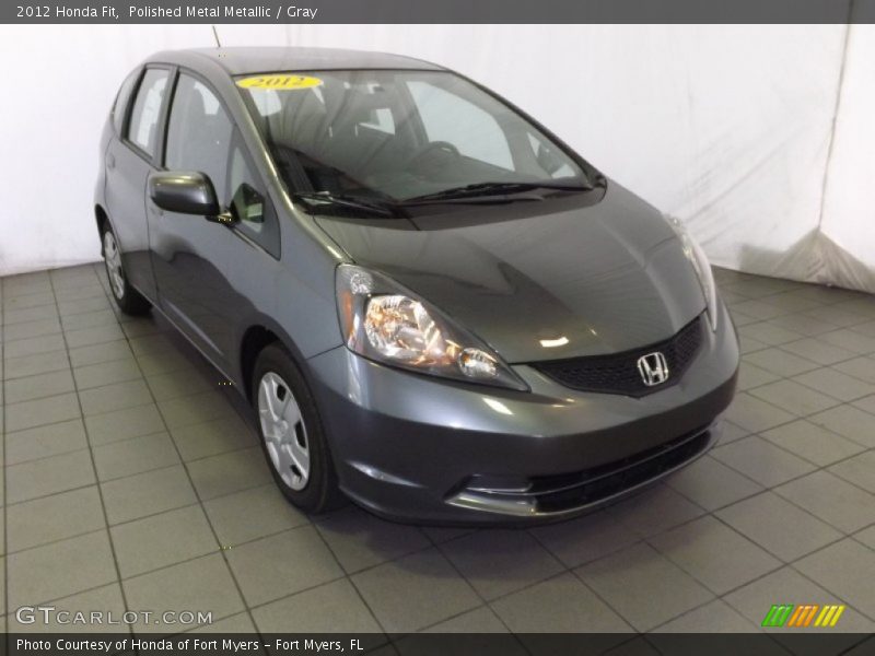 Polished Metal Metallic / Gray 2012 Honda Fit