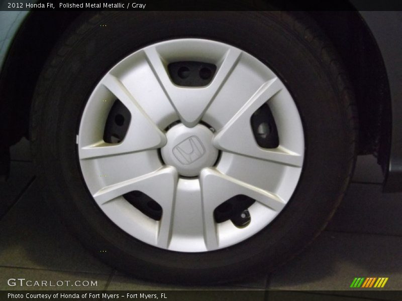 Polished Metal Metallic / Gray 2012 Honda Fit