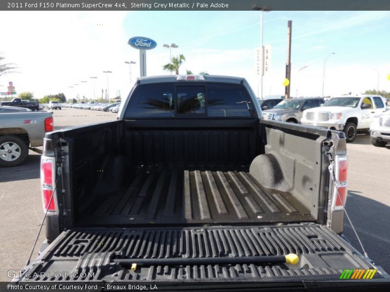 Sterling Grey Metallic / Pale Adobe 2011 Ford F150 Platinum SuperCrew 4x4