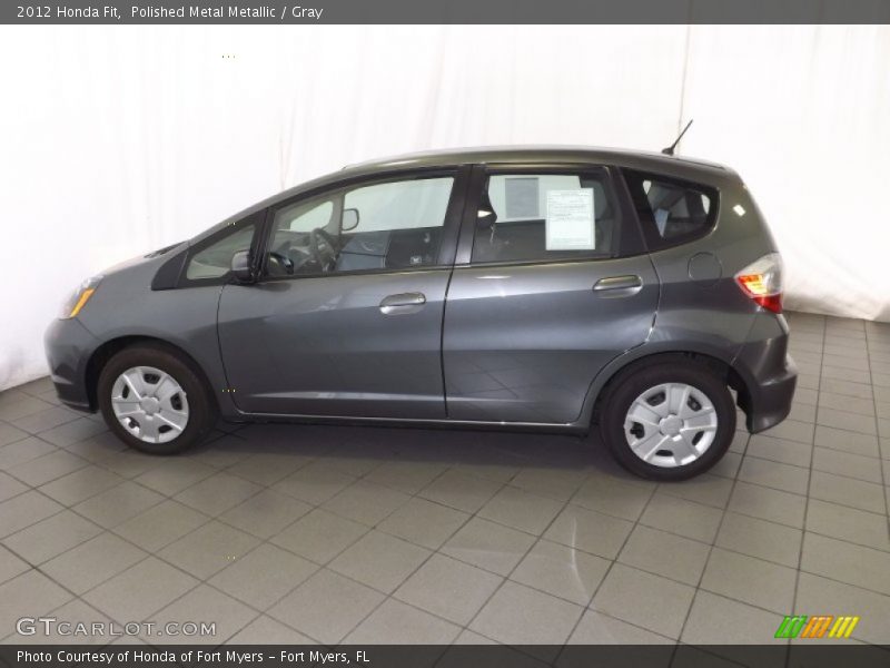 Polished Metal Metallic / Gray 2012 Honda Fit